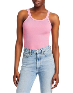 Женская хлопковая майка в рубчик, цвет sakura Redone