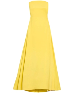 Платье без бретелек, желтый Jacquemus