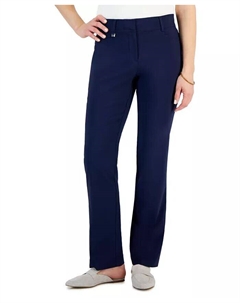 Узкие брюки Petite Curvy, миниатюрные и миниатюрные шорты, синий Jm collection