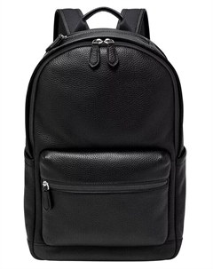 Рюкзак-мессенджер с 20-дюймовым ремешком и бакнером, черный Fossil