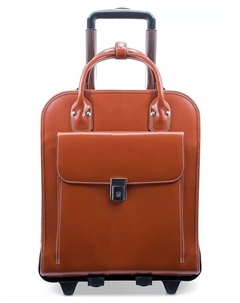 Портфель со съемным колесиком La Grange Mcklein, красный