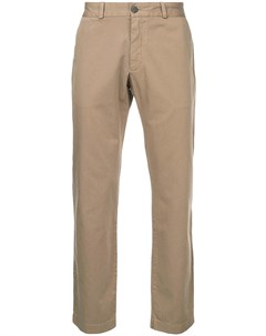 Sunspel классические брюки чинос 28 коричневый Sunspel