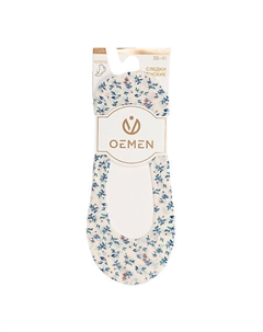 Следки полиамидные женские PW656 молочный Oemen