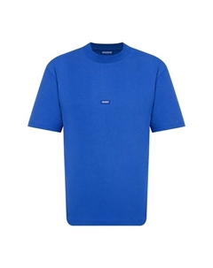 Хлопковая футболка Hugo blue