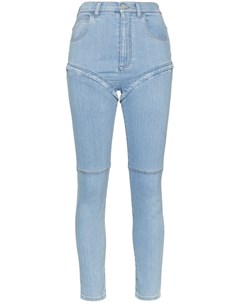 Alessandra rich джинсы скинни со съемными штанинами 26 синий Alessandra rich