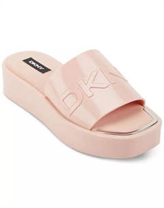Женские шлепанцы на платформе Laren, розовый Dkny