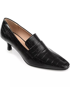 Женские мокасины Celina Kitten Heel, черный Journee collection