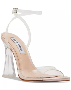 Женские сандалии Beki из двух частей с расклешенным каблуком, розовый Steve madden