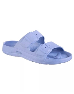 Женские шлепанцы Everywear с двойной пряжкой, фиолетовый Totes