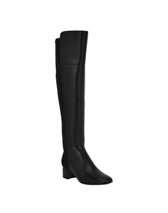 Женские сапоги Pemmie Block Heel High Shaft Dress Boots, черный Calvin klein