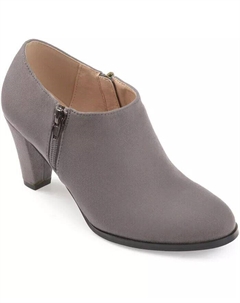 Женские полусапоги Sanzi с боковой молнией Shooties, серый Journee collection