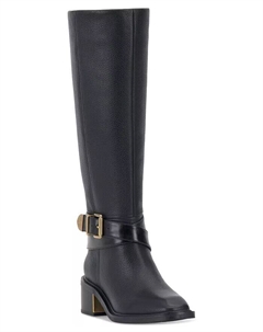 Сапоги для верховой езды Gini с широким голенищем и пряжками выше колена, коричневый Vince camuto