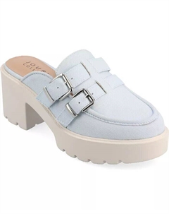 Женские сабо на платформе Brydie, синий Journee collection