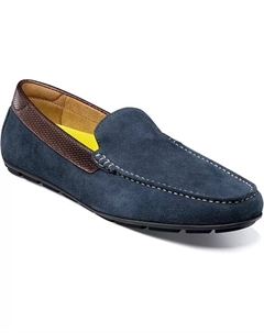 Мужские мокасины Motor Moc Toe Venetian Driver Loafer, мультиколор Florsheim