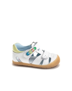 Детские сандалии Leader-tech с застежкой-липучкой, белый Pablosky