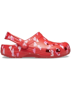 Детские сабо Classic VDay Clog K, красный Crocs