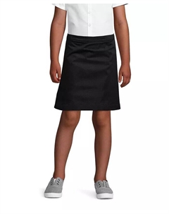 Юбка-шорты для больших девочек выше колена, черный Lands' end