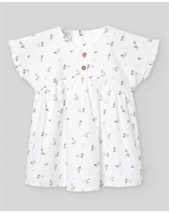 Платье для девочки с принтом «Помба» PAZ Rodríguez, цвет Crudo Paz rodriguez