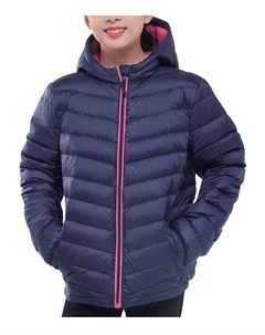 Ультралегкая складная куртка для девочек 4-18 лет, синий Rokka&rolla