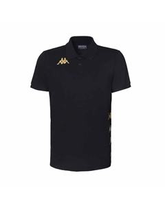Детская рубашка-поло Gastio, черный Kappa