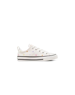 Детские повседневные кеды Chuck Taylor All Star Madison Polka Dots, белый Converse