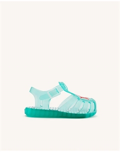 Синие детские сандалии для девочек с регулируемой застежкой на стопе, бирюзовый Gioseppo