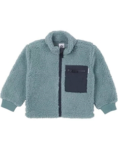 Флисовая куртка на молнии для маленьких девочек, розовый Gerber