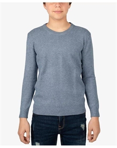 Базовый свитер с круглым вырезом для мальчика, серый Xray