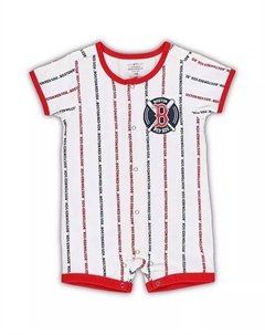 Белый комбинезон для мальчиков и девочек Boston Red Sox Ball Hitter Outerstuff
