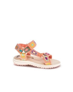 Сандалии для мальчиков с антибактериальной подошвой inTech и застежкой-липучкой, розовый Pablosky