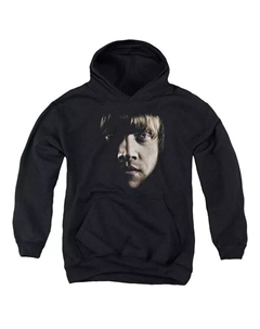 Толстовка с капюшоном и изображением головы Рона из Youth Ron Poster, черный Harry potter