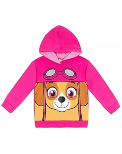 Флисовый пуловер с капюшоном для девочек Paw Patrol Skye, розовый Nickelodeon