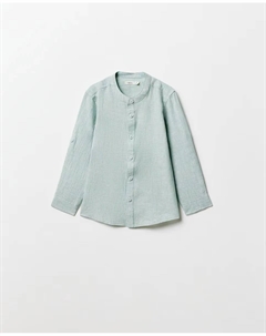 Льняная рубашка, светло-зеленый Сфера