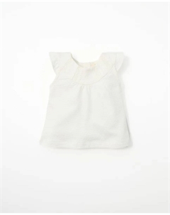 Футболка с плюмети, белый Сфера