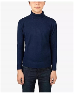 Базовый свитер с высоким воротником для мальчика, синий Xray