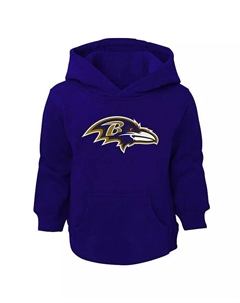 Фиолетовый пуловер с капюшоном и логотипом Baltimore Ravens для мальчиков и девочек для малышей, фиолетовый Outerstuff