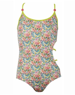 Купальник для девочки Eira с цветочным принтом, мультиколор Red point