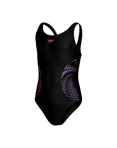 Плавки-шорты для девочек с открытой спиной, розовый Speedo