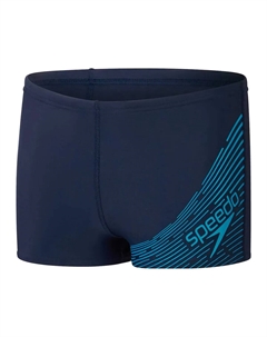 Плавки-шорты Boys Medley Logo Aquashort, бирюзовый Speedo