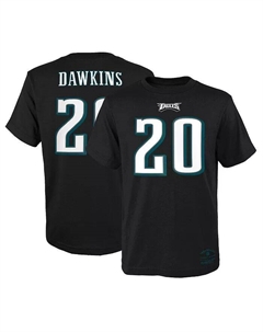 Футболка с ретро-именем игрока и номером игрока «Big Boys and Girls» Брайана Докинса из «Philadelphia Eagles» Mitchell and ness