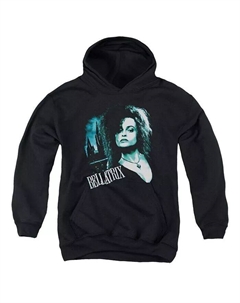 Молодежная толстовка с капюшоном Bellatrix Closeup Pull Over Hoodie / Толстовка с капюшоном, черный Harry potter