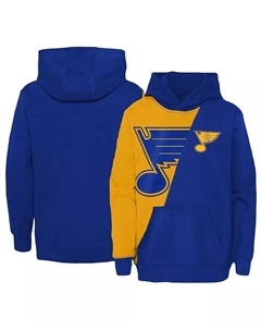 Пуловер с капюшоном Big Boys Gold, Blue St. Louis Blues Unrivaled, золотой Outerstuff
