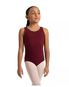 Классический купальник с высоким воротником для девочек, красный Capezio