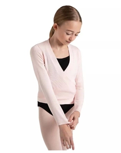 Свитер-обертка - Девочки, розовый Capezio