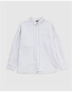 Полосатая рубашка с длинными рукавами для девочки, цвет Crudo Ikks