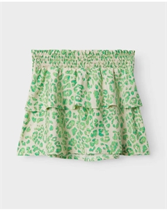 Юбка для девочки с оборками, зеленый Name it