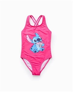 Купальник для девочек с перекрещенными бретелями от Stitch, розовый Zippy