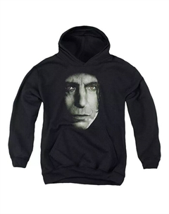 Толстовка с капюшоном Youth Snape Head Pull Over, черный Harry potter