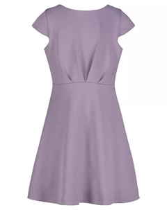 Мягкое плиссированное платье для больших девочек, фиолетовый Calvin klein