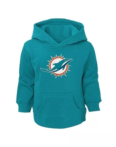 Толстовка с капюшоном и логотипом Aqua Miami Dolphins для мальчиков и девочек для малышей, синий Outerstuff
